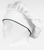 GORRO COCINA COLORES COLOR BLANCO/NEGRO TALLA U