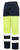 PANTALÓN IGNÍFUGO ANTIESTÁTICO A.V COLOR AZUL MARINO/ AMARILLO FLUOR TALLA XS