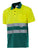 POLO MANGA CORTA CLASE 1 COLOR NEGRO/AMARILLO TALLA L