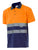 POLO MANGA CORTA CLASE 1 COLOR NEGRO/AMARILLO TALLA 3XL