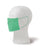 MASCARILLA DESECHABLE COLOR VERDE TALLA U