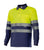 POLO MANGA LARGA CLASE 1 COLOR NEGRO/AMARILLO TALLA S